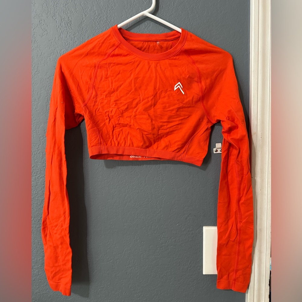Oner active crop top long sleeve